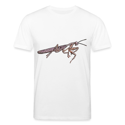 Männer Stanley & Stella Bio-T-Shirt Rhombodera kirbyi male - weiß