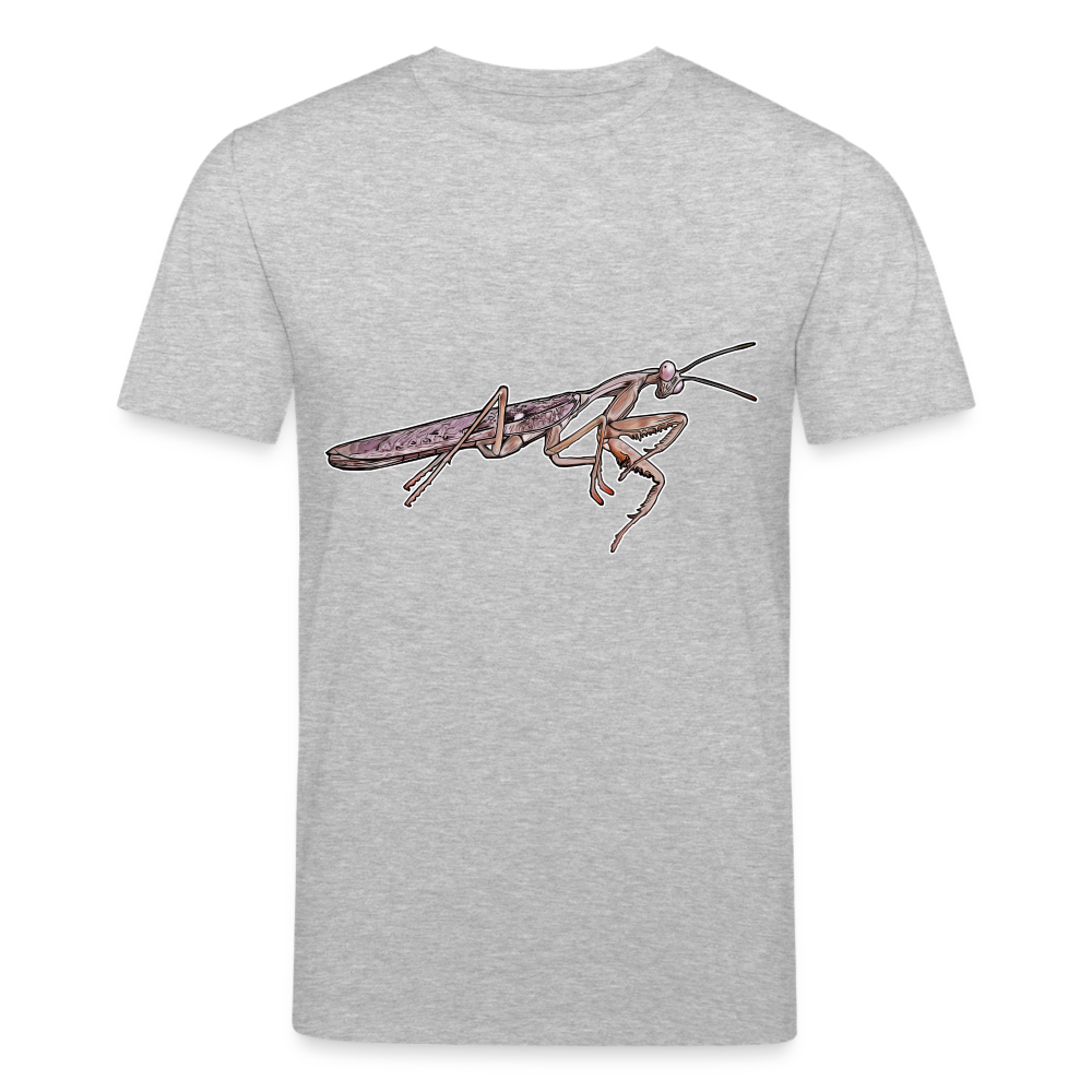 Männer Stanley & Stella Bio-T-Shirt Rhombodera kirbyi male - Grau meliert