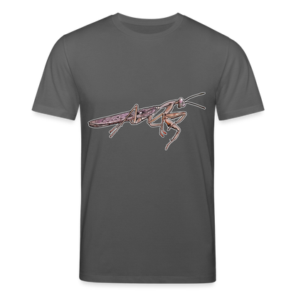 Männer Stanley & Stella Bio-T-Shirt Rhombodera kirbyi male - Anthrazit