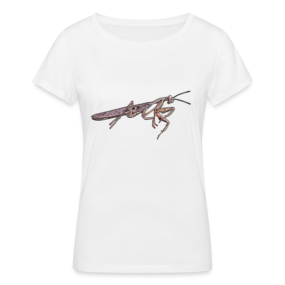 Frauen Stanley & Stella Bio-T-Shirt Rhombodera kirbyi male - weiß