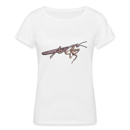 Frauen Stanley & Stella Bio-T-Shirt Rhombodera kirbyi male - weiß