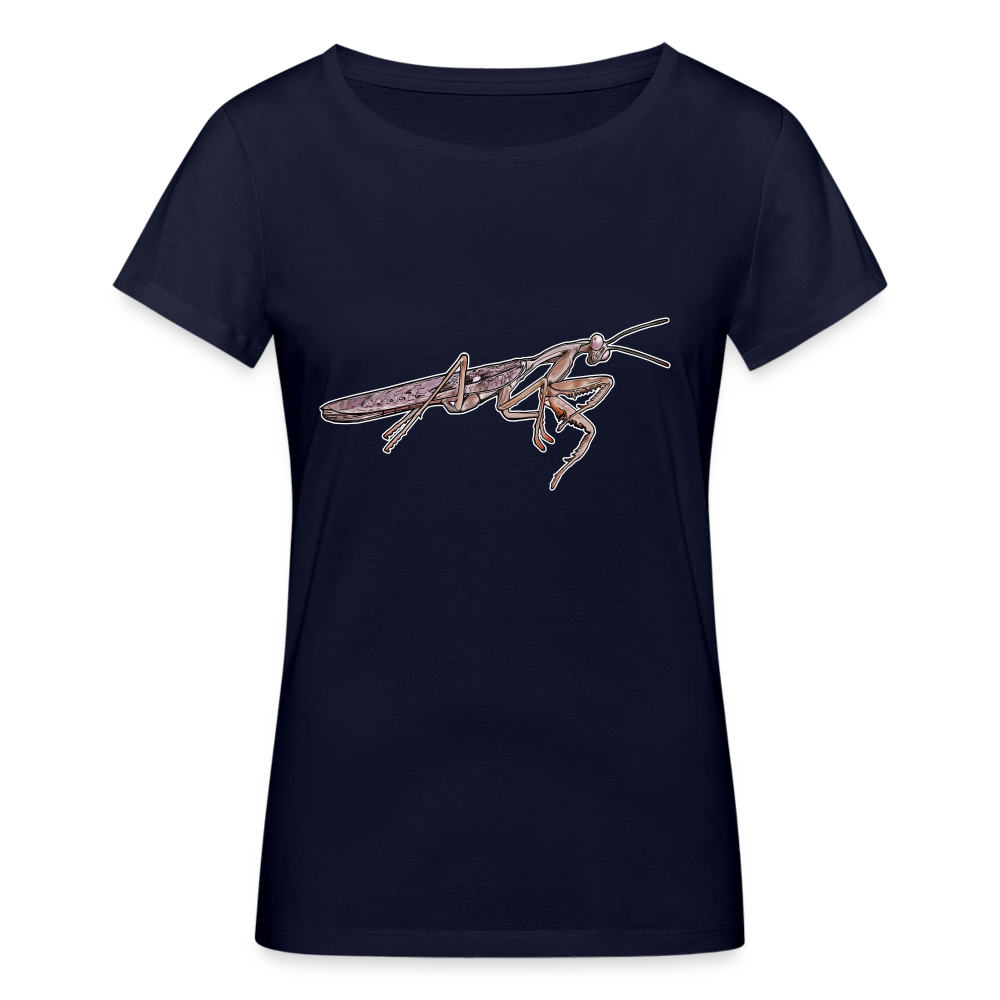 Frauen Stanley & Stella Bio-T-Shirt Rhombodera kirbyi male - Navy