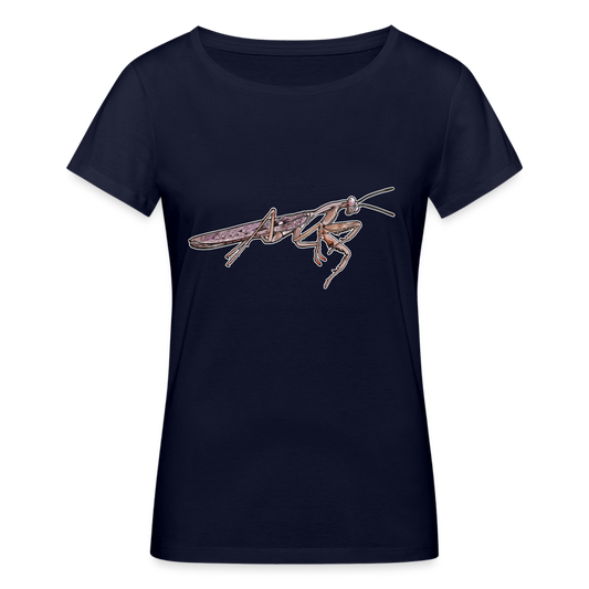 Frauen Stanley & Stella Bio-T-Shirt Rhombodera kirbyi male - Navy