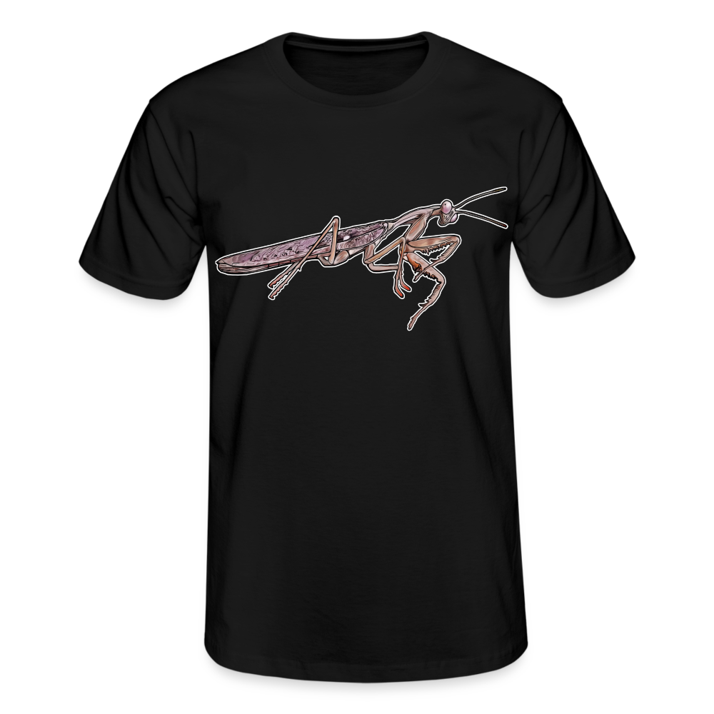 Männer Fruit of the Loom T-Shirt Rhombodera kirbyi male - Schwarz