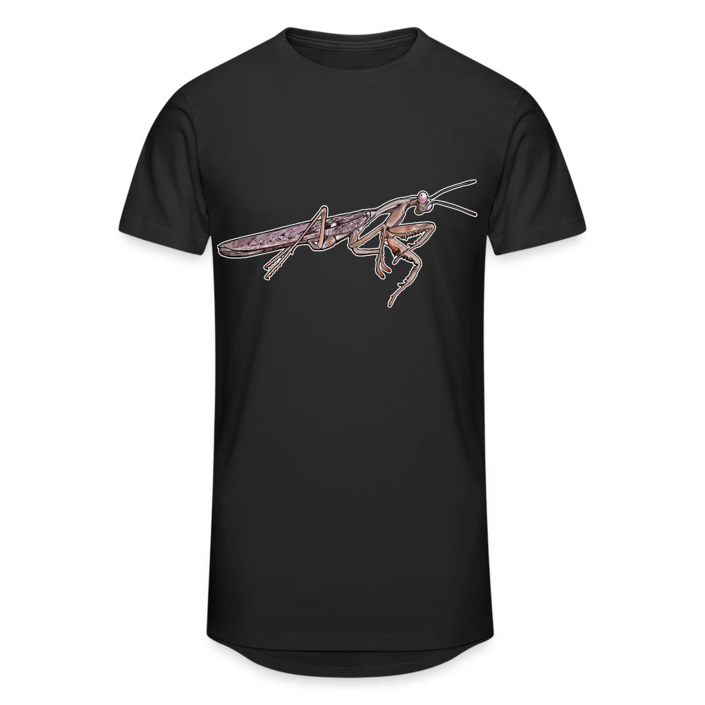 Männer Urban Longshirt Rhombodera kirbyi male - Schwarz