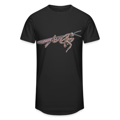 Männer Urban Longshirt Rhombodera kirbyi male - Schwarz