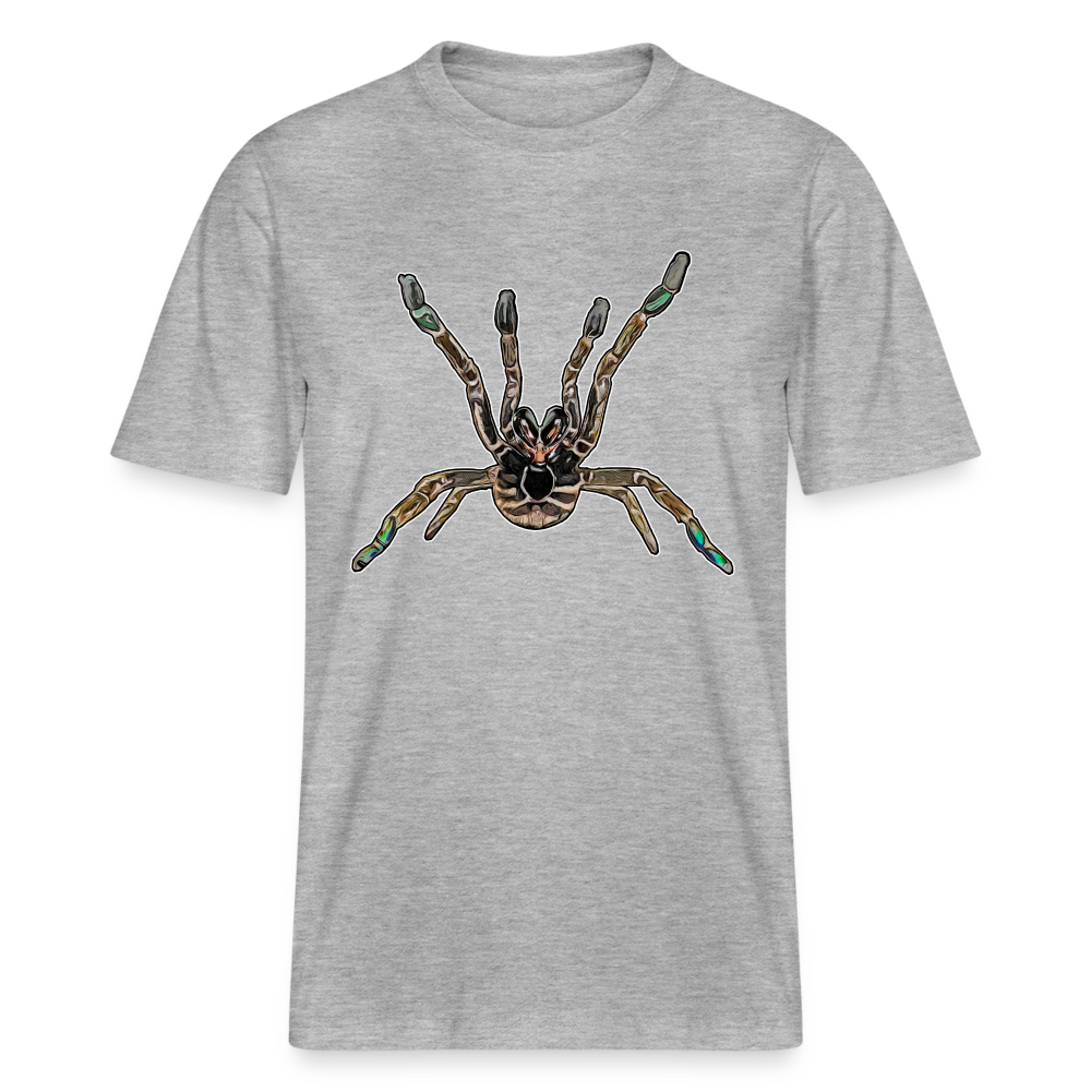 Unisex Stanley & Stella Bio-T-Shirt Pterinochilus murinus tcf - Grau meliert