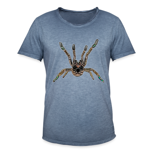 Männer Vintage T-Shirt Pterinochilus murinus tcf - Vintage Denim