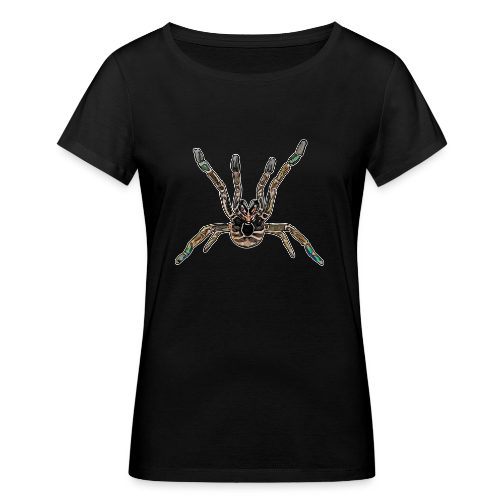 Frauen Stanley & Stella Bio-T-Shirt Pterinochilus murinus tcf - Schwarz