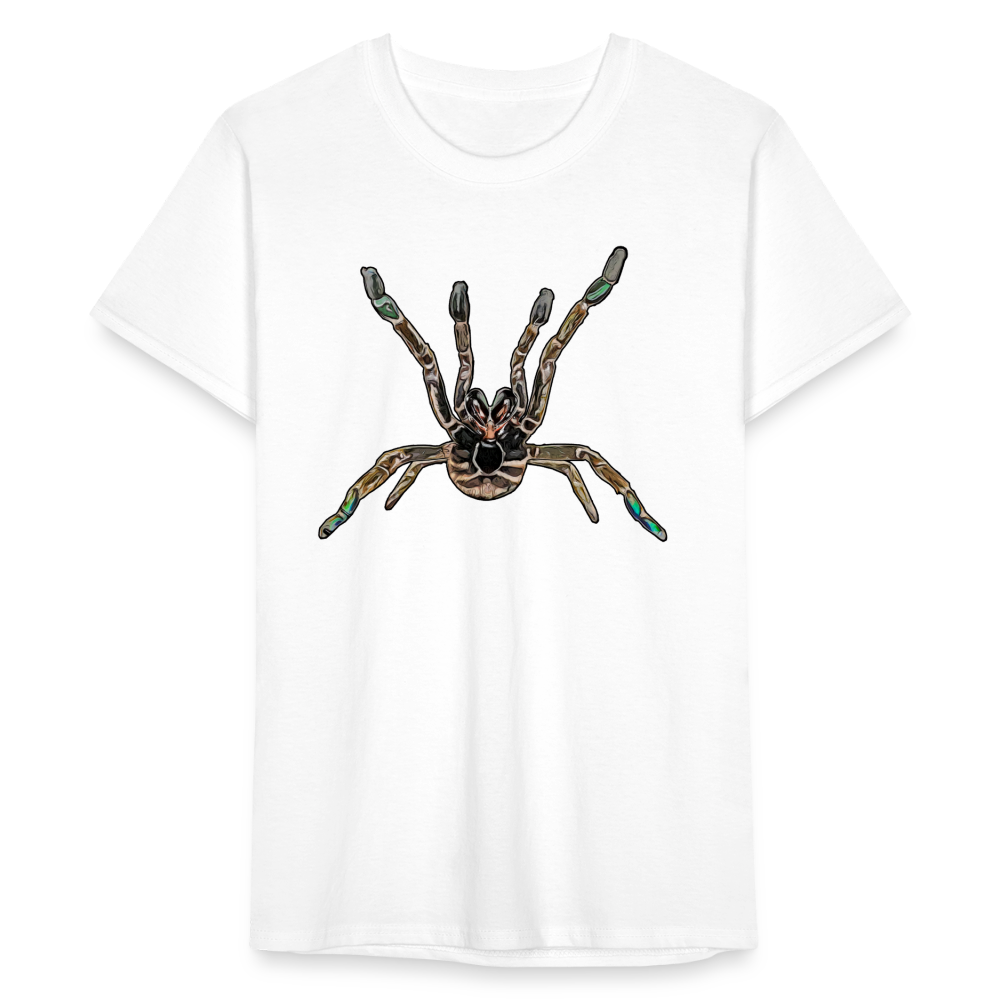 Männer Fruit of the Loom T-Shirt Pterinochilus murinus tcf - weiß