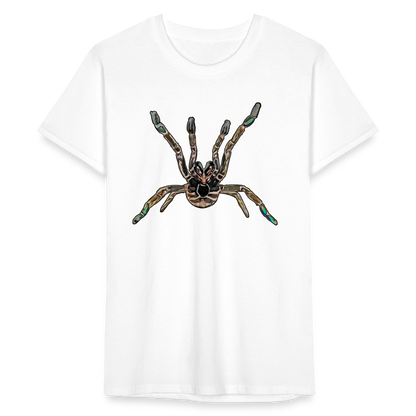 Männer Fruit of the Loom T-Shirt Pterinochilus murinus tcf - weiß
