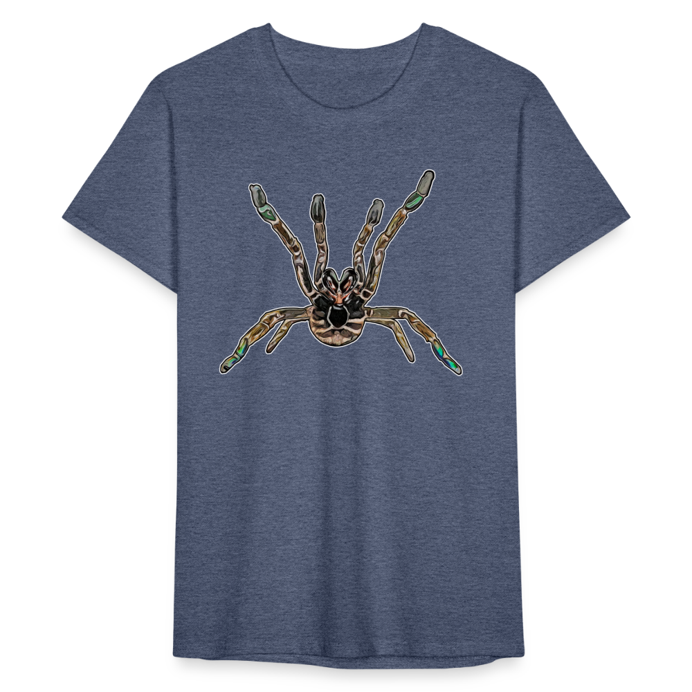 Männer Fruit of the Loom T-Shirt Pterinochilus murinus tcf - Navy meliert