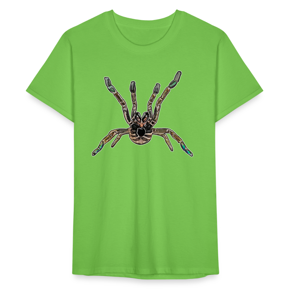 Männer Fruit of the Loom T-Shirt Pterinochilus murinus tcf - Hellgrün