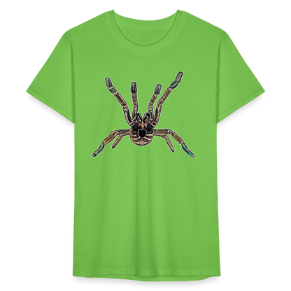 Männer Fruit of the Loom T-Shirt Pterinochilus murinus tcf - Hellgrün