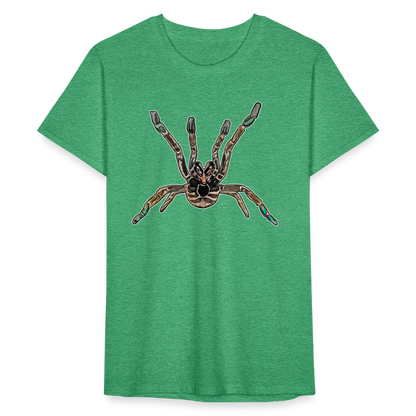 Männer Fruit of the Loom T-Shirt Pterinochilus murinus tcf - Grün meliert