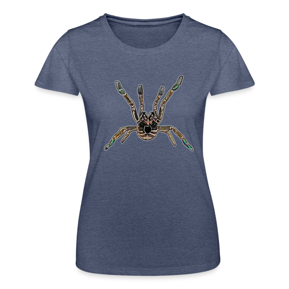 Frauen Fruit of the Loom T-Shirt Pterinochilus murinus tcf - Navy meliert