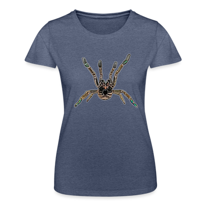 Frauen Fruit of the Loom T-Shirt Pterinochilus murinus tcf - Navy meliert