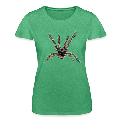 Frauen Fruit of the Loom T-Shirt Pterinochilus murinus tcf - Grün meliert