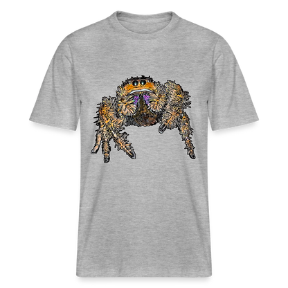 Unisex Stanley & Stella Bio-T-Shirt Phidippus regius Everglades female - Grau meliert