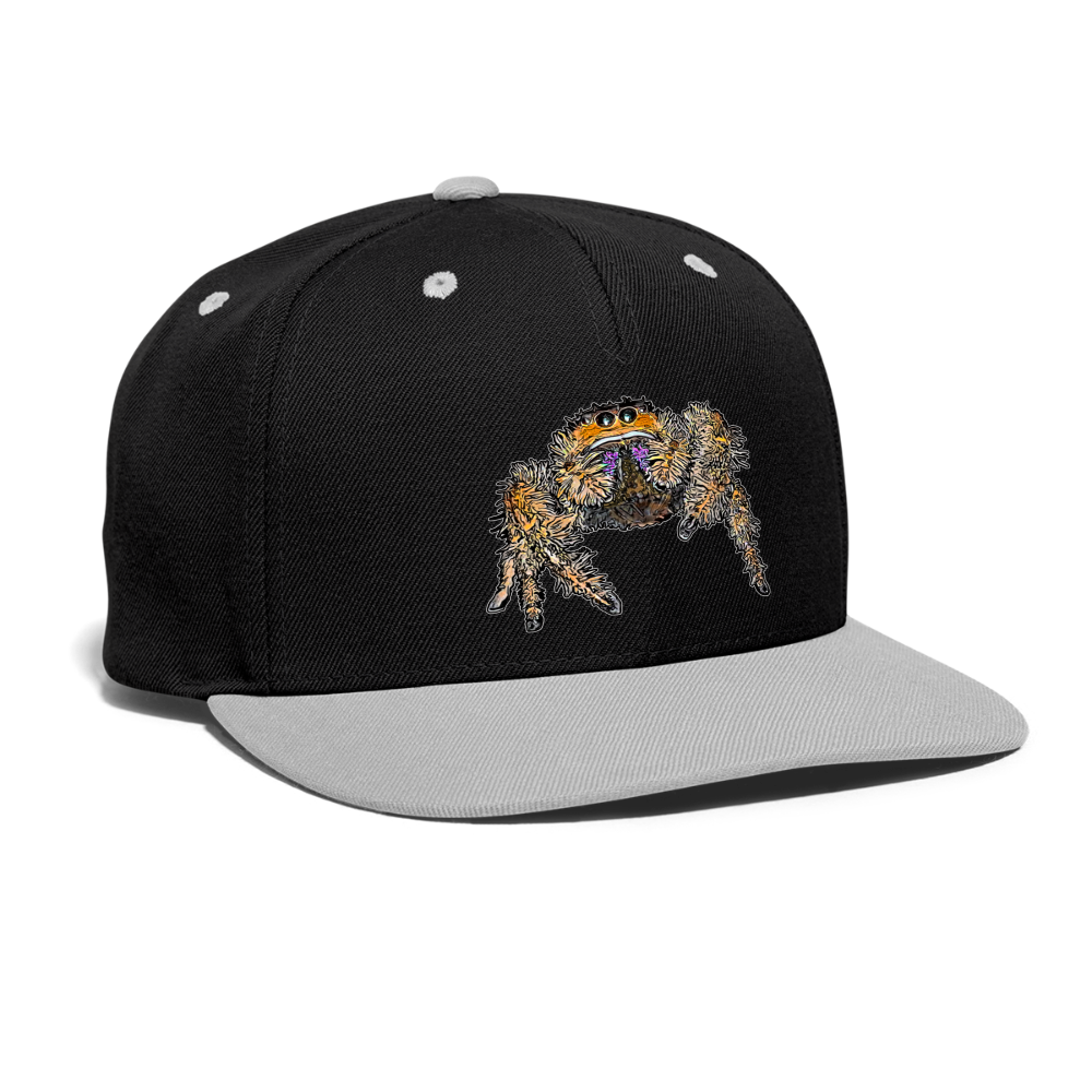 Cappy Kontrast Snapback Phidippus regius Everglades female - Schwarz/Grau