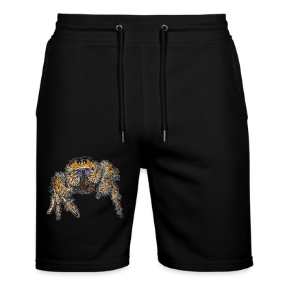 Unisex Stanley & Stella Joggingshorts Phidippus regius Everglades female - Schwarz