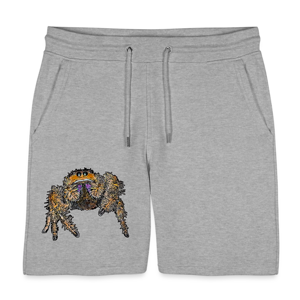 Unisex Stanley & Stella Joggingshorts Phidippus regius Everglades female - Grau meliert