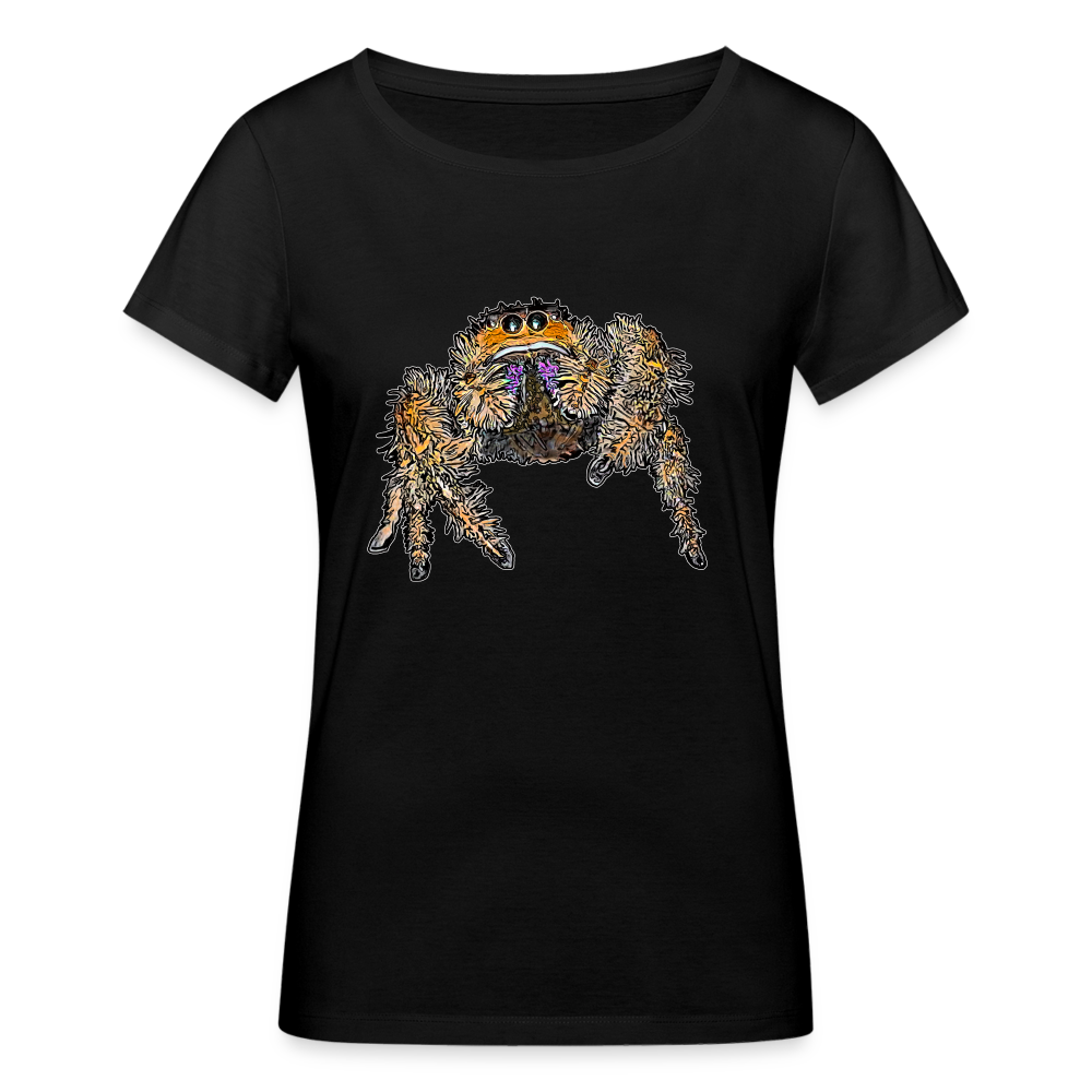 Frauen Stanley & Stella Bio-T-Shirt Phidippus regius Everglades female - Schwarz