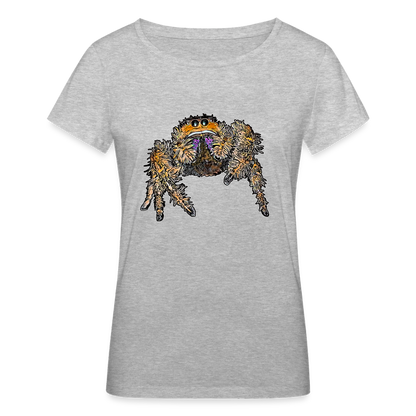 Frauen Stanley & Stella Bio-T-Shirt Phidippus regius Everglades female - Grau meliert