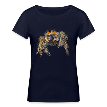 Frauen Stanley & Stella Bio-T-Shirt Phidippus regius Everglades female - Navy
