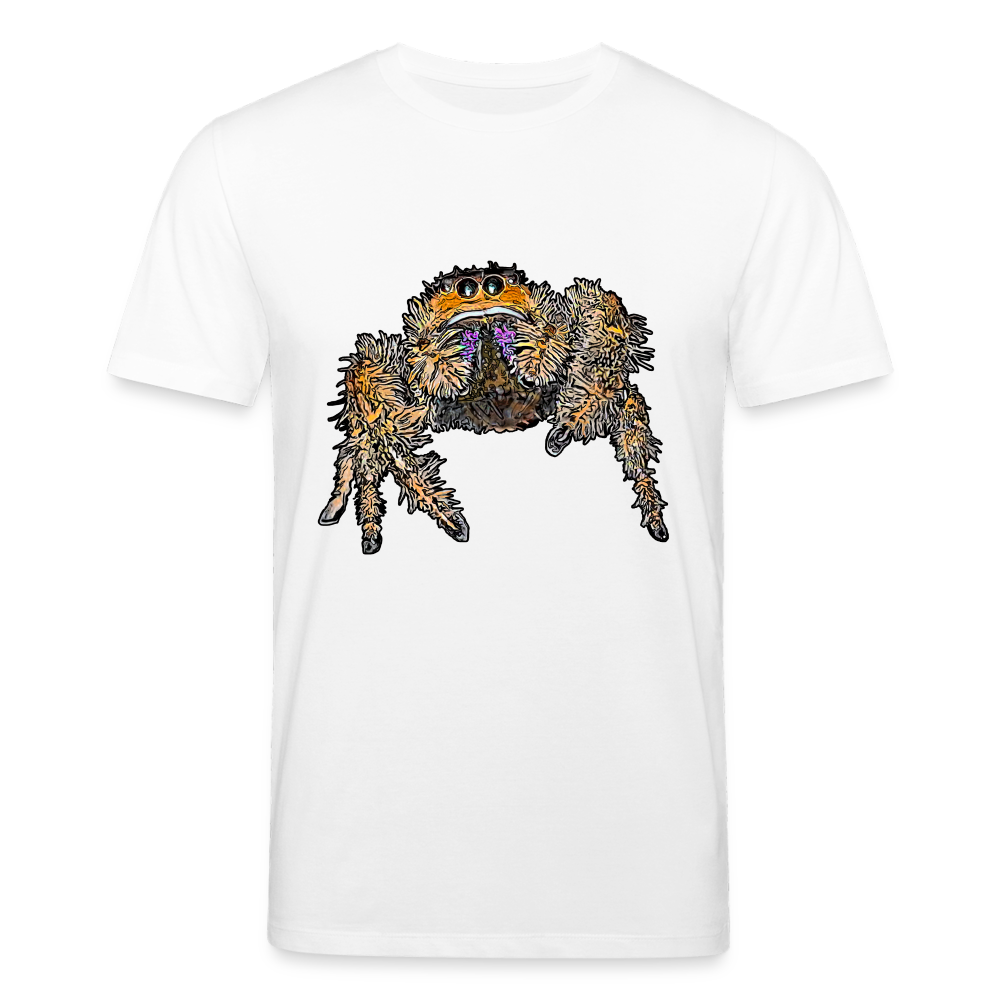 Männer Stanley & Stella Bio-T-Shirt Phidippus regius Everglades female - weiß