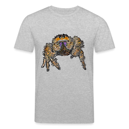 Männer Stanley & Stella Bio-T-Shirt Phidippus regius Everglades female - Grau meliert