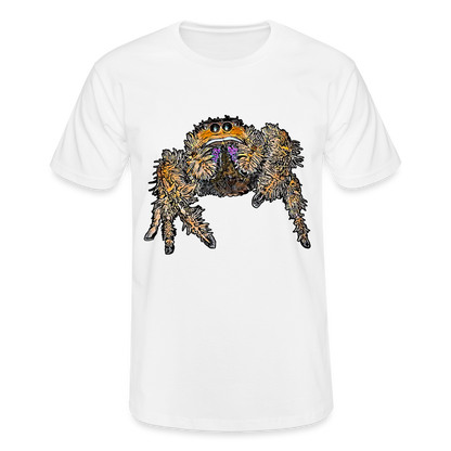 Männer Fruit of the Loom T-Shirt Phidippus regius Everglades female - weiß
