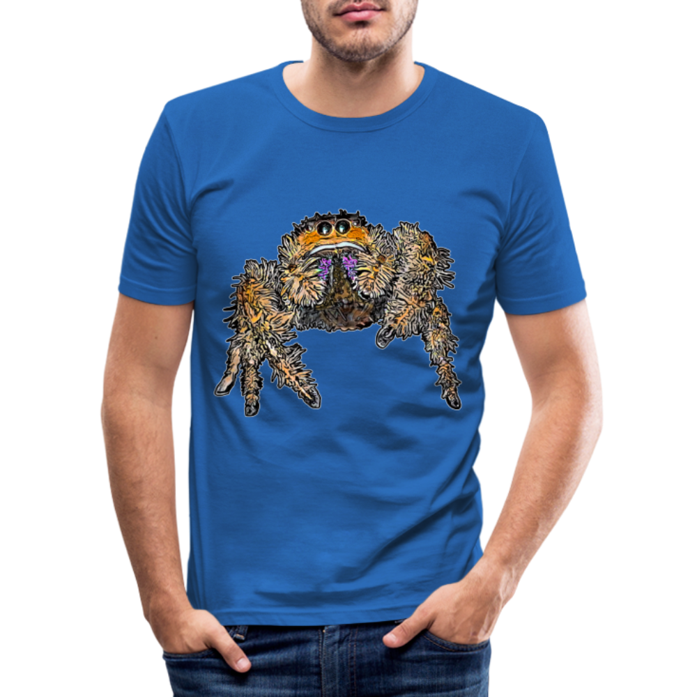 Männer Slim Fit T-Shirt Phidippus regius Everglades female - Königsblau