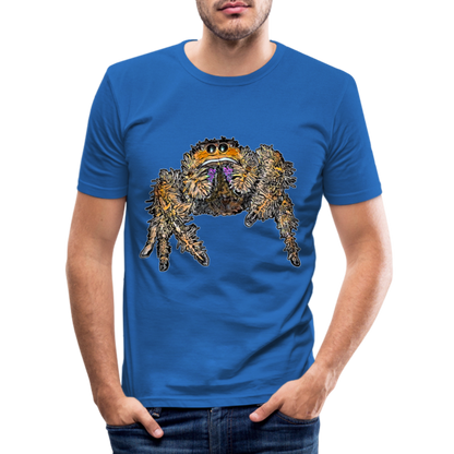 Männer Slim Fit T-Shirt Phidippus regius Everglades female - Königsblau