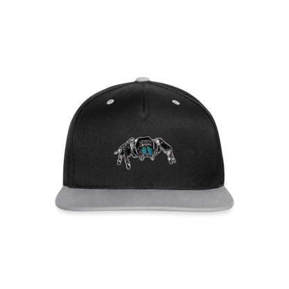 Cappy Kontrast Snapback Phidippus regius Everglades male - Schwarz/Grau