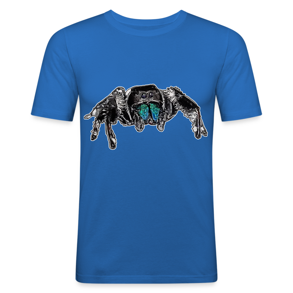 Männer Slim Fit T-Shirt Phidippus regius Everglades male - Königsblau