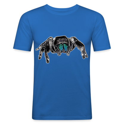 Männer Slim Fit T-Shirt Phidippus regius Everglades male - Königsblau
