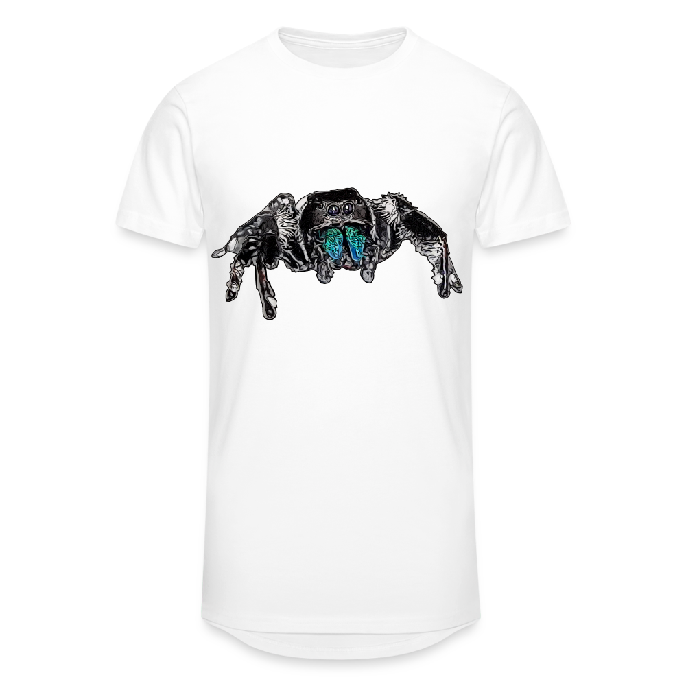 Männer Urban Longshirt Phidippus regius Everglades male - weiß