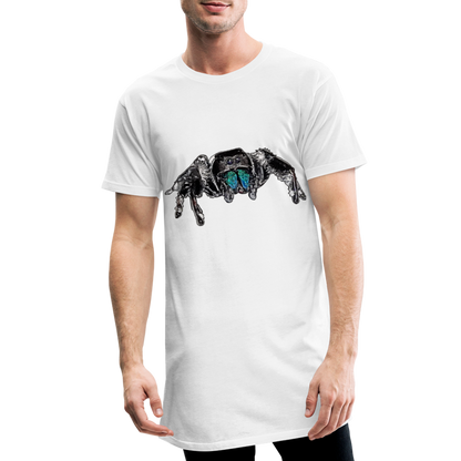Männer Urban Longshirt Phidippus regius Everglades male - weiß