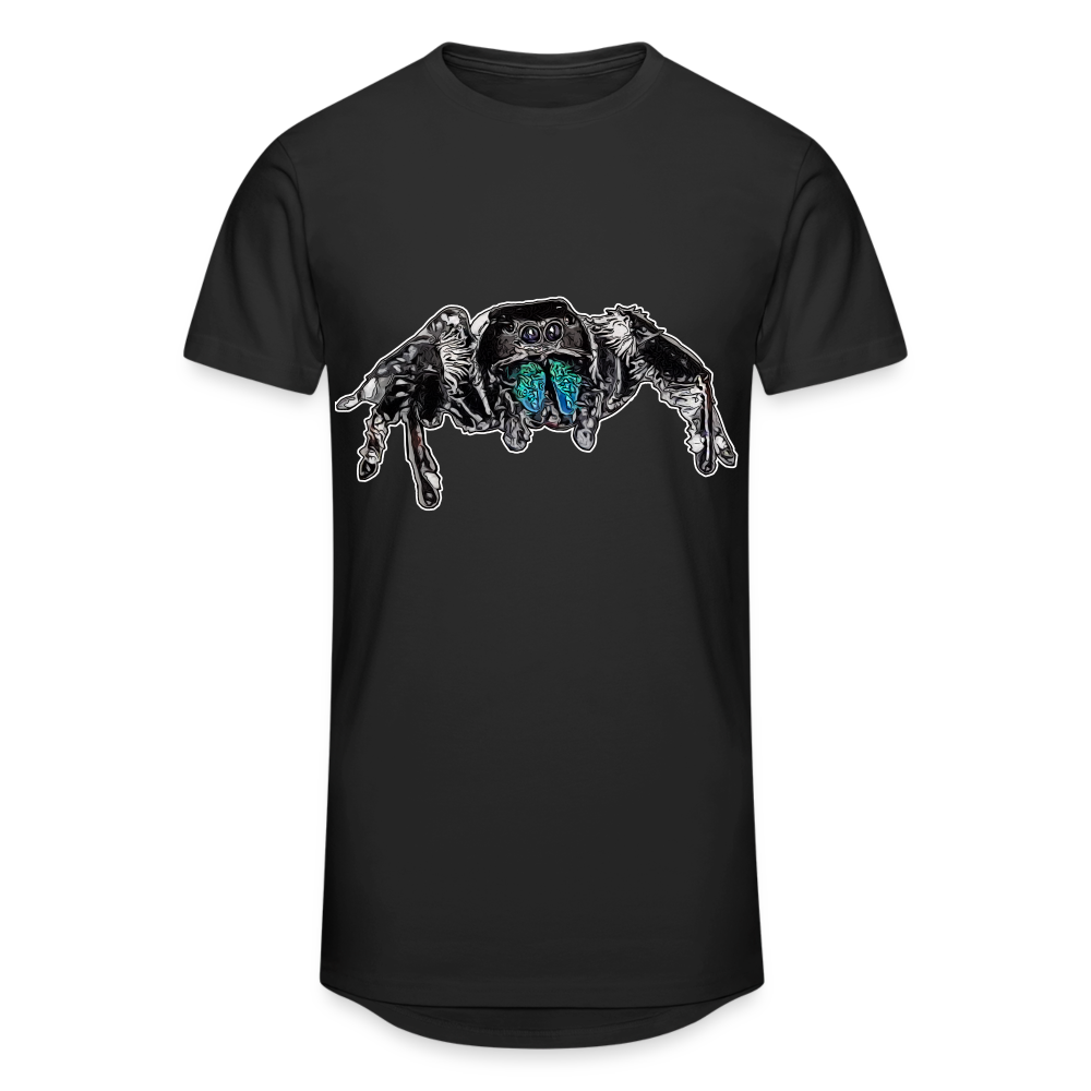 Männer Urban Longshirt Phidippus regius Everglades male - Schwarz