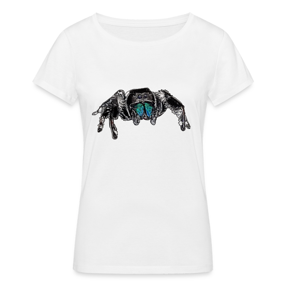 Frauen Stanley & Stella Bio-T-Shirt Phidippus regius Everglades male - weiß