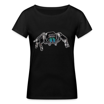 Frauen Stanley & Stella Bio-T-Shirt Phidippus regius Everglades male - Schwarz