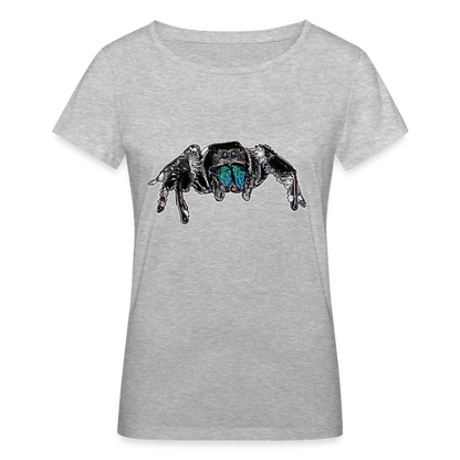 Frauen Stanley & Stella Bio-T-Shirt Phidippus regius Everglades male - Grau meliert