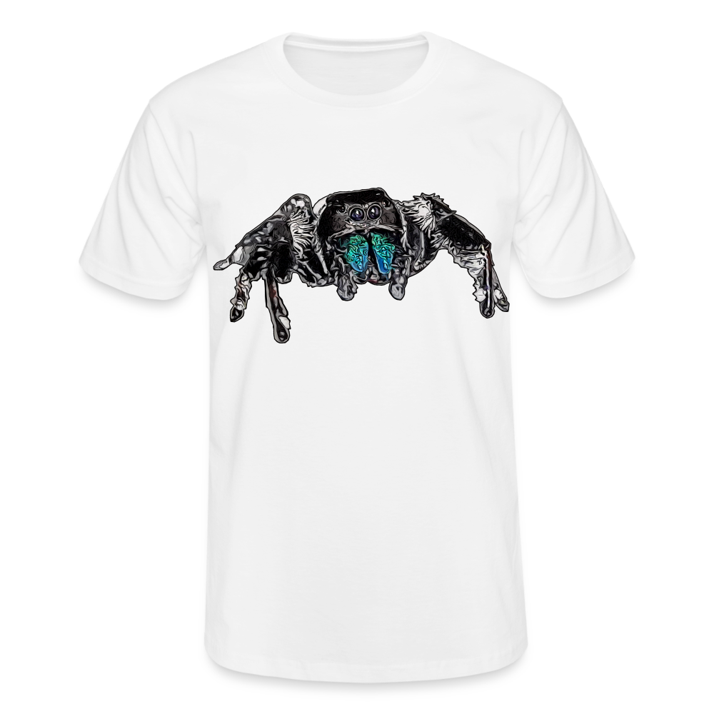 Männer Fruit of the Loom T-Shirt Phidippus regius Everglades male - weiß