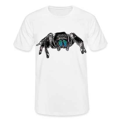 Männer Fruit of the Loom T-Shirt Phidippus regius Everglades male - weiß