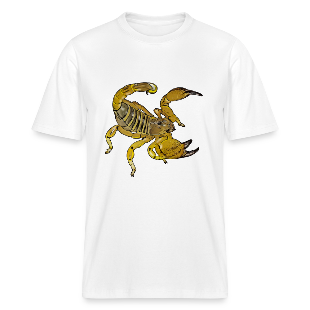 Unisex Stanley & Stella Bio-T-Shirt Scorpio maurus palmatus - weiß