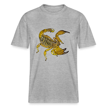 Unisex Stanley & Stella Bio-T-Shirt Scorpio maurus palmatus - Grau meliert