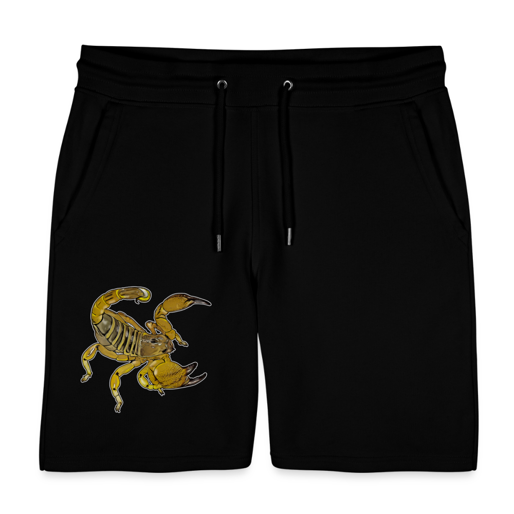 Unisex Stanley & Stella Joggingshorts Scorpio maurus palmatus - Schwarz