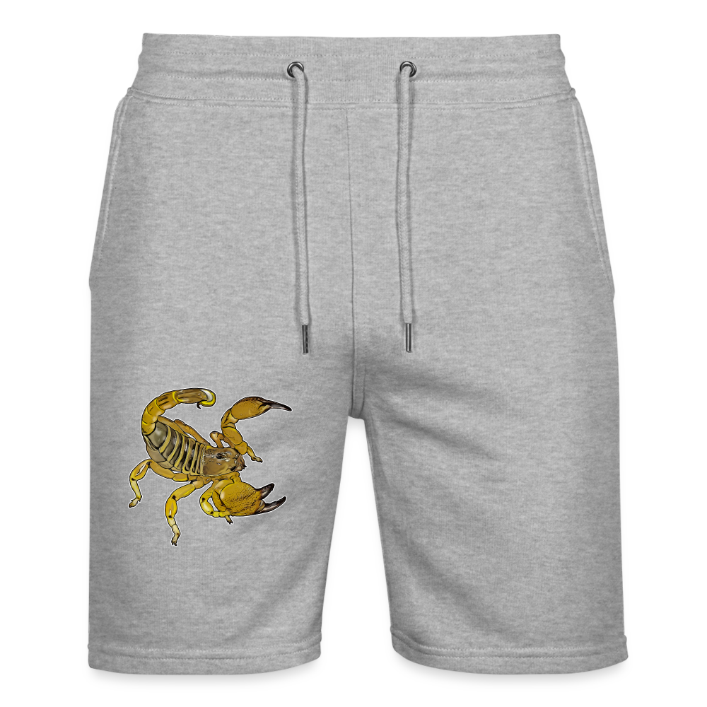 Unisex Stanley & Stella Joggingshorts Scorpio maurus palmatus - Grau meliert