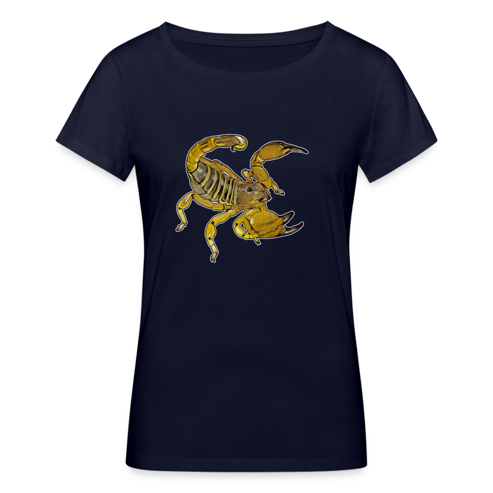Frauen Stanley & Stella Bio-T-Shirt Scorpio maurus palmatus - Navy